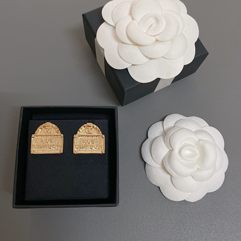 Ch*el earrings